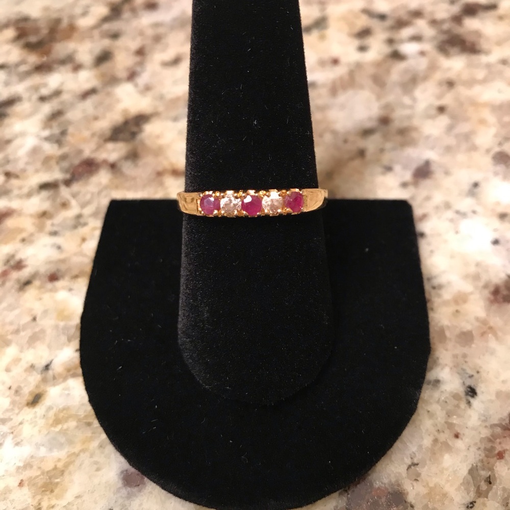 Ruby and Diamond ring